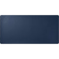 Grwnx Reversible Desk Pad Smooth Surface 35.4 x 17 in Navy