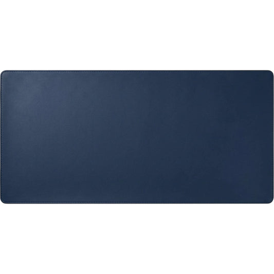 Grwnx Reversible Desk Pad Smooth Surface 35.4 x 17 in Navy